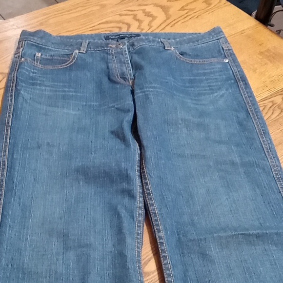 FRENCH CONNECTION 10 Women Used Preowned JEANS DENIM FADED BLUE Casual - Picture 2 of 8